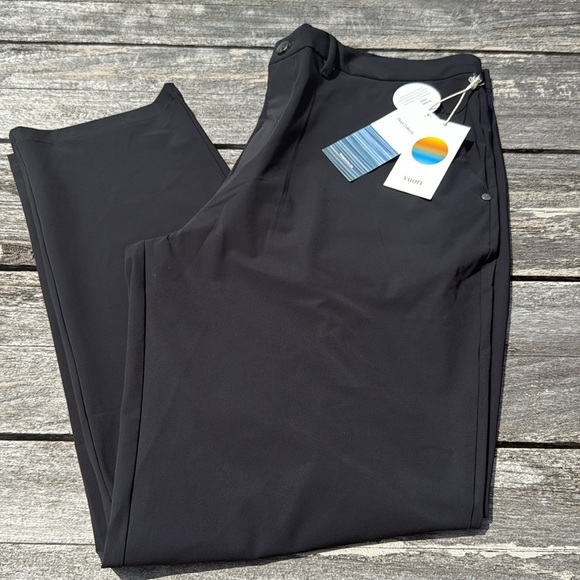 VUORI Fleet Chino Pant Athletic Slim 38x30" black NWT - Picture 1 of 5